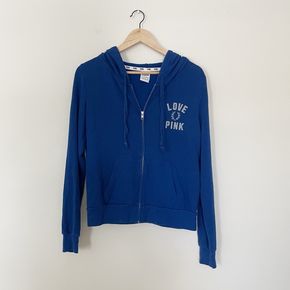 Victoria’s Secret Royal Blue Full Zip Hoodie